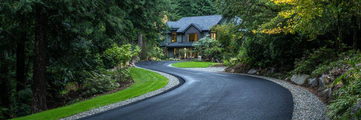 Home asphalt driveway bellevue